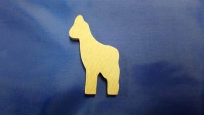 CO-GIRAFFE 1-7/8" HEIGHT X 1-1/8" WIDE X 3/16" THICK