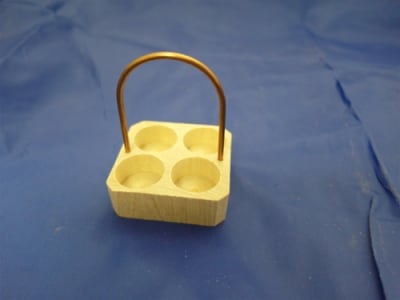 CR-LG LARGE CRATES FOR MB-R2 HOLDS 4 HAS A COPPER HANDLE WITH IT