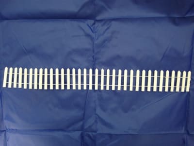 FENCE-218W FENCE 2" TALL X 18" WHITE