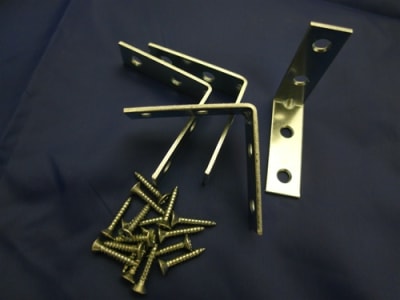HCB-2 CORNER BRACES SET OF 4 WITH SCREWS