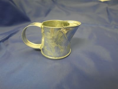 MET-MP  METAL GALVANIZED MILK POT