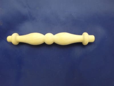 S-312P SPINDLES POPLAR 3-1/2" LENGTH 1/2" DIA. 1/4" TENON