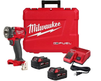 Milwaukee 2854-22 M18 FUEL 3/8" Compact Impact Wrench Kit w/ Friction Ring