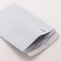 Durable self-sealing poly mailers for secure shipping and packaging.