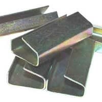 Polypropylene seals and buckles in various sizes and materials, including serrated, metal, plastic, and wire options.