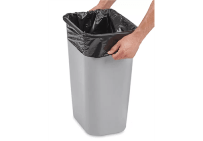 Low Density Black Can Liners (12-16 Gallon, 0.8 Mil, 250/cs)