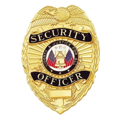 Blackinton Security Officer Shield