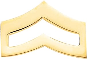 Blackinton Large Corporal Bars - Smooth