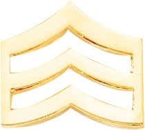 Blackinton Small Sergeant Chevrons - Smooth