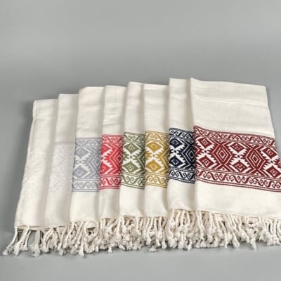 Brocaded Cotton Hand Towels