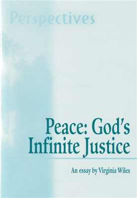 Peace: God's Infinite Justice