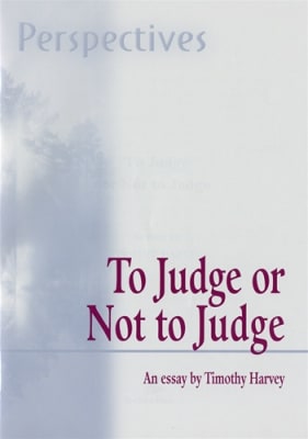 To Judge or Not to Judge