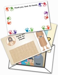 Wee Wonder Bible Activity Cards 3: We thank God