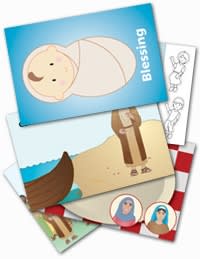 Wee Wonder Bible Activity Cards 5: Jesus and his friends