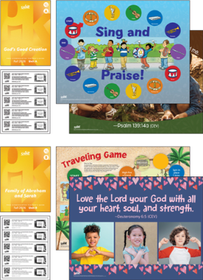 Fall A & B PreK - K Teaching Kit  - Digital