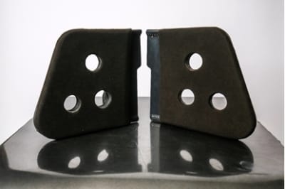 Dirt Late Model Leg Supports
