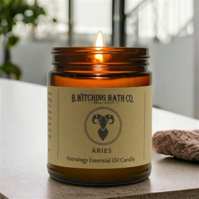 Aries Astrology Soy Wax Candle