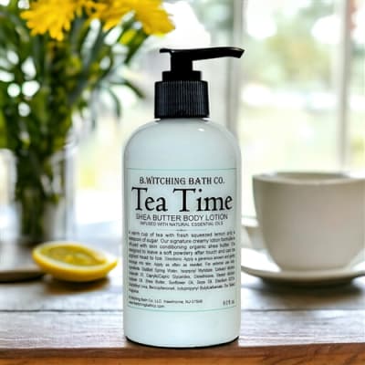Tea Time Shea Butter Hand and Body Lotion