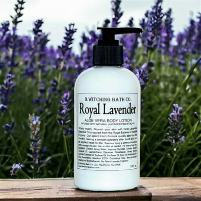 Royal Lavender Aloe Vera Hand and Body Lotion