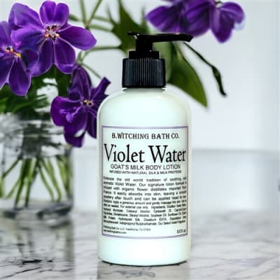 Violet Water Goat's Milk Hand and Body Lotion