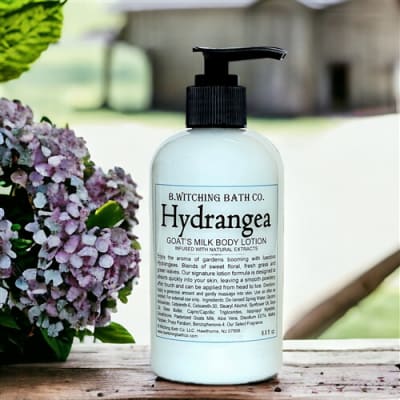 Hydrangea Goat's Milk Hand and Body Lotion