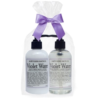 Violet Water Personal Care Gift Set
