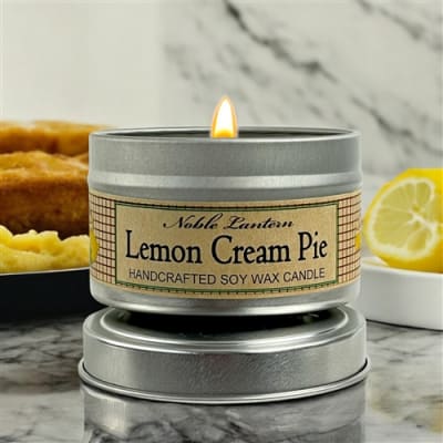 Lemon Cream Pie Tin Candle