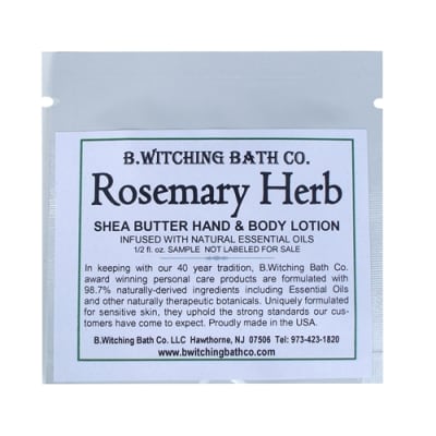 Rosemary Herb - Lotion Sample Pack