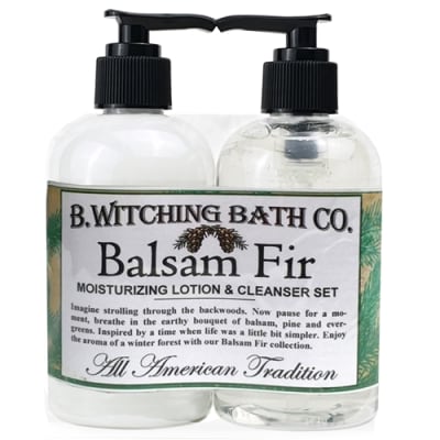 Balsam Fir Lotion & Cleanser Pre-packaged Set