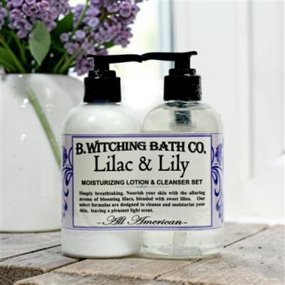 Lilac Lotion and Cleanser Set