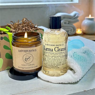 Zodiac Karma Personal Care Candle Gift Tray