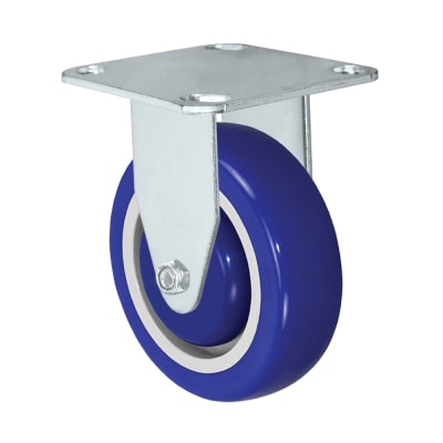 3 Inch, Stainless Steel Swivel Plate Caster, 250Lbs. Per Caster, Heavy  Duty, Industrial Caster for Furniture & Cart, Replacement Polyurethane  Caster