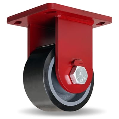 With a whopping capacity of 2860 lbs, this caster is built to tackle the toughest challenges in industrial environments.