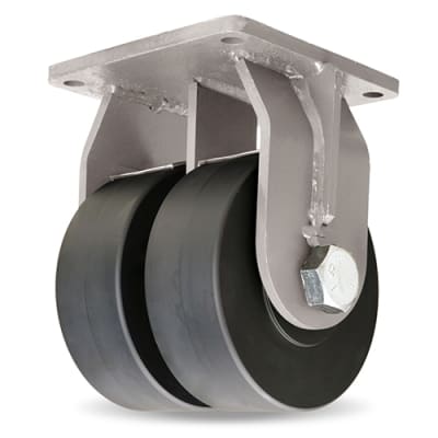 Enhance the performance and durability of your heavy-duty equipment with the Hamilton Caster Maxi-Duty Dual Wheel Caster.