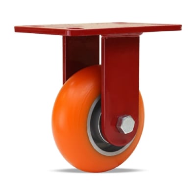 Hamilton Spinfinity R-ZFHS-52EMB Rigid Caster with Ergo-Tech Wheel, known for its maintenance-free durable design, precision ball bearings, and superior mobility.