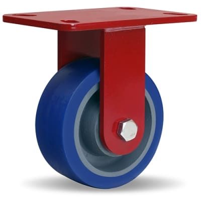 Hamilton Spinfinity Maintenance-Free Rigid Caster R-ZFHS-5SPB featuring 5-inch Ergo-Glide Wheel for improved mobility and performance in industrial environments