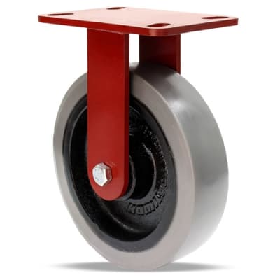 Hamilton Spinfinity ZFHS Series Rigid Caster with 8-inch DuraGlide Wheel and 3/4-inch Sealed Precision Bearings