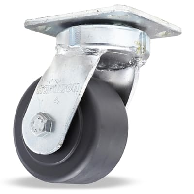 Hamilton Heavy Duty Kingpinless Swivel Caster with 4x2 Inch Nylast Wheel and 1/2 Inch Sealed Precision Ball Bearings