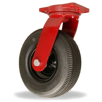 Hamilton Cush-N-Aire Swivel Caster with 12" Pneumatic Air-Filled Tire with 1" Sealed Precision Ball Bearing