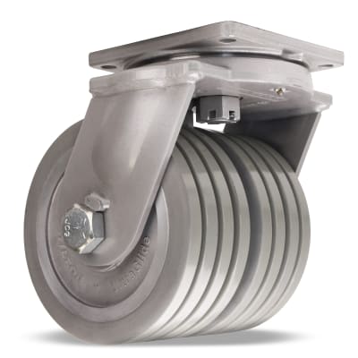 Introducing the Hamilton Caster Super Duty Maxi-Duty Dual Wheel (MDD) Caster - a robust and reliable solution for your extra heavy-duty caster needs.