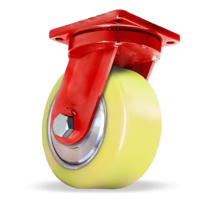 Introducing the Hamilton Caster ZFMD-1670POYB-ULTRA Maxi-Duty Kingpinless Caster, the ultimate solution for your heavy-duty industrial needs.