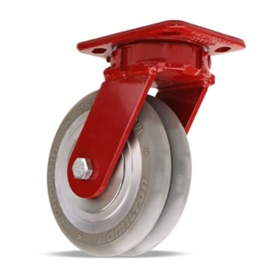 This heavy-duty caster is designed to handle rigorous industrial applications, making it the go-to option for transporting heavy loads with ease.