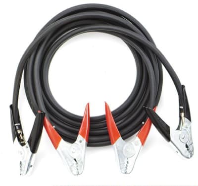 14-153 Goodall Booster Cables 450 Amp Parrot Jaw Clamps 15-foot 4 Gauge