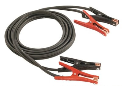 14-254 Goodall Booster Cables 400 Amp Coated Clamps 25-foot 4 Gauge