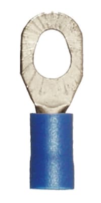 160212-025 PVC Insulated Multi Stud Ring Terminal 16-14 Gauge Blue #6 #8 & #10 Stud (25 Count)