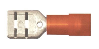 163145-050 Premium Nylon Female Quick Disconnect 0.110" 22-18 Gauge Red (50 Count)