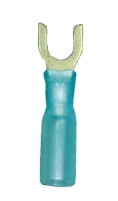 164224-025 QuickCable #6 HT SHK SPADE 16-14 GA. (25 Count)