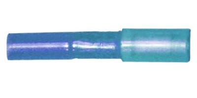 164266-025 Female Bullet Heat Shrink 0.157" 16-14 Gauge Blue (25 Count)