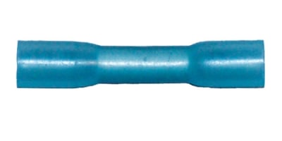 164280-025 Butt Connector Heat Shrink 16-14 Gauge Blue (25 Count)