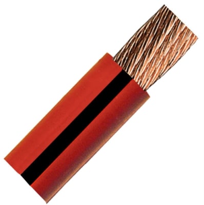 200206-010 QuickCable 1/0 Gauge Red Battery Cable (10 ft. Roll)